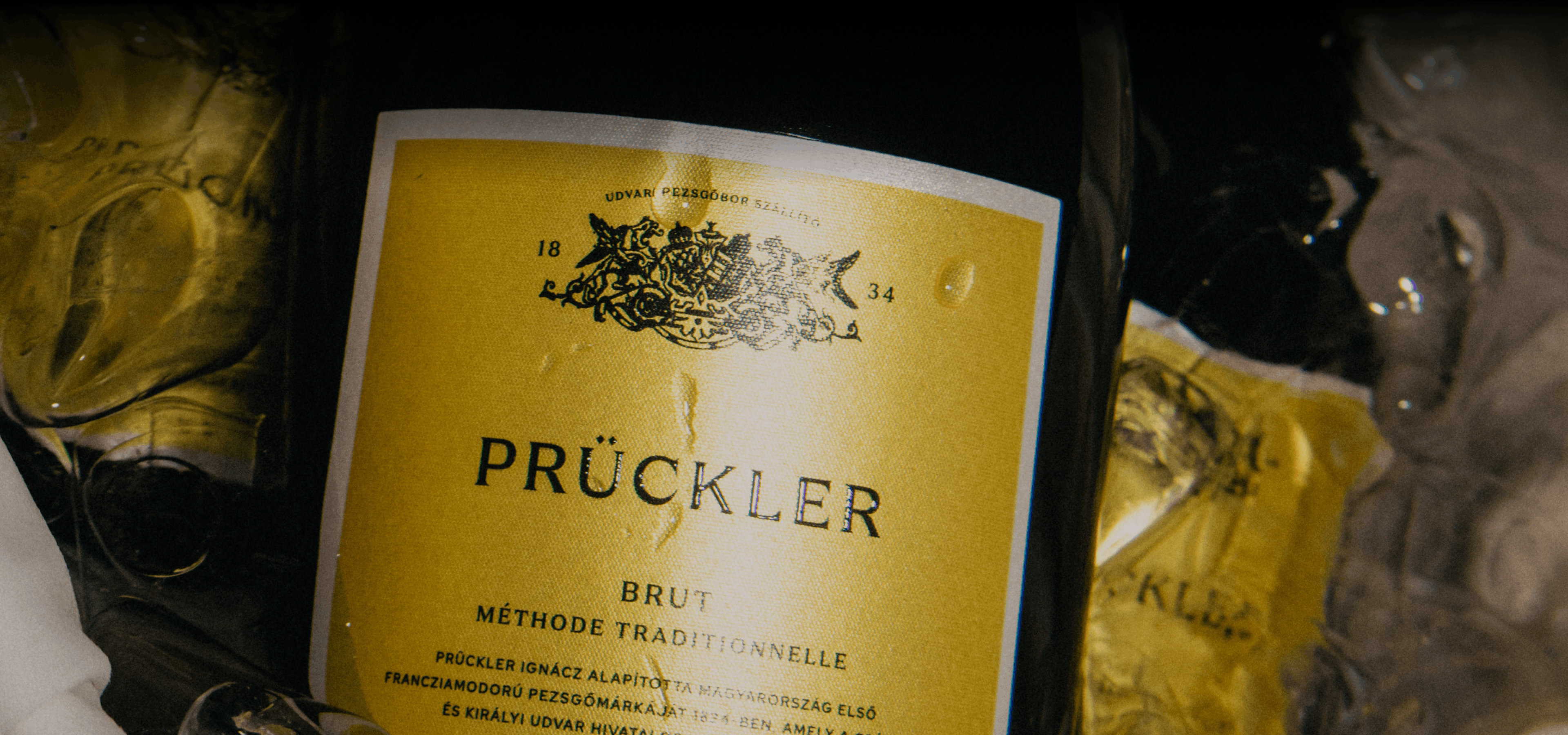 The champagne <br>
for the here-and-now moments